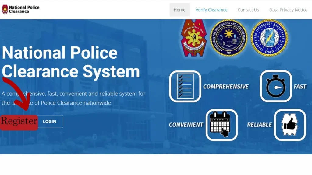 National Police Clearance Registration